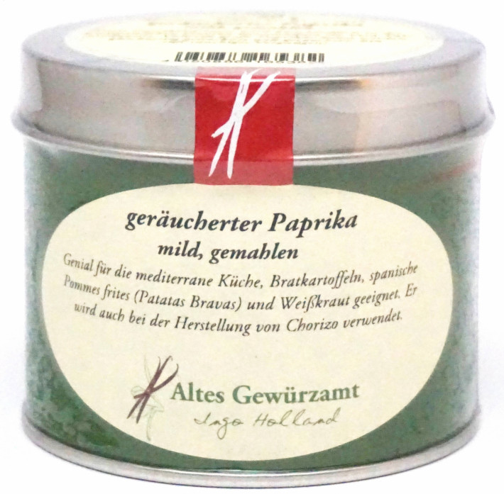 geräucherter Paprika, mild, gemahlen